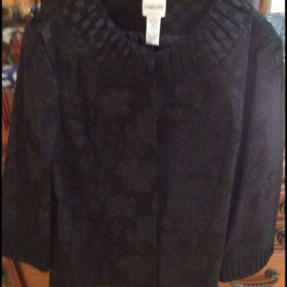 Chico's Jackets & Blazers - NWT. chico's black blazer